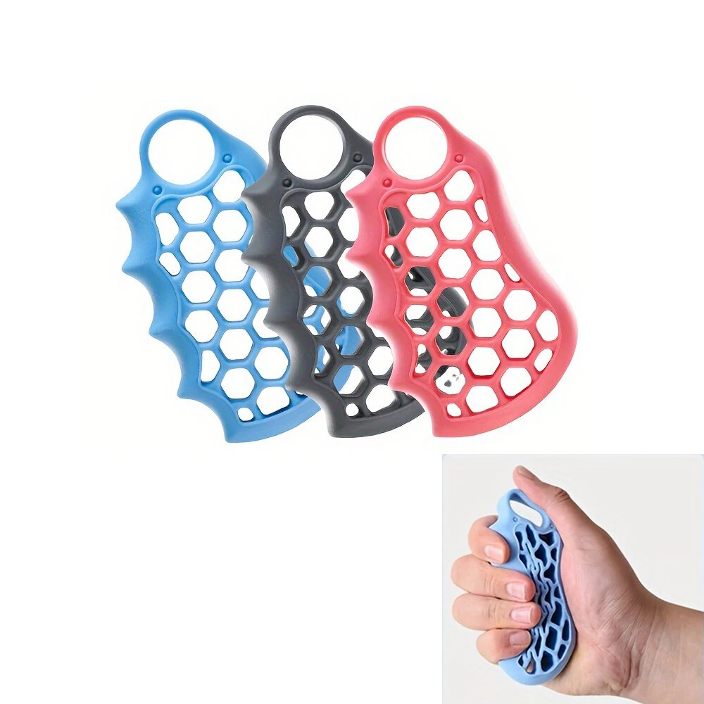 KALOAD 10-50lbs Silicone Grip Device Palm Rehabilitation Training Hand Exercise Grip Circle Fitness Grip Circle Hand Muscle Massager (image for) KALOAD 10-50lbs Silicone Grip Device Palm Rehabilitation Training Hand Exercise Grip Circle Fitness Grip Circle Hand Muscle Massager